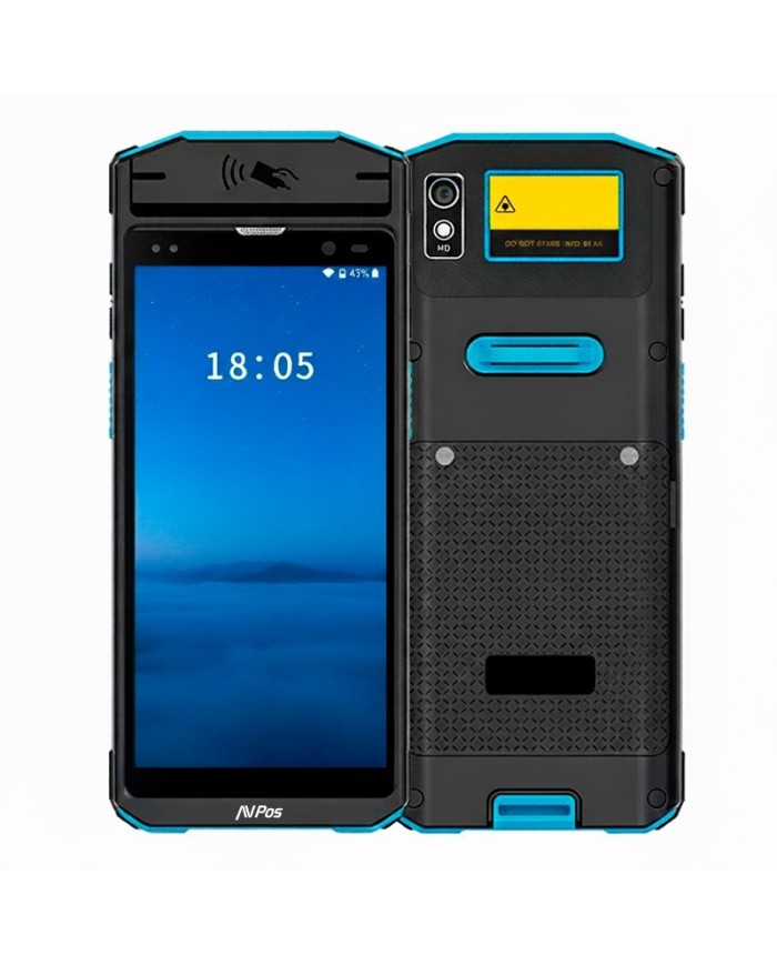 CAPTURADOR PDA AVPOS DC9000 5.5 OCTA/4GB/64GB/WIFI/BT/2D/4G ANDROID