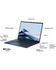 PORTATIL GAMING ASUS ZENBOOK 14 ULTRA 7 255H/16GB/SSD1TB/14 TACTIL /OLED/W11HOME