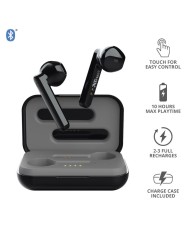 AURICULARES TRUST PRIMO TOUCH EARPHONES BLUETOOTH WIRELESS BLACK