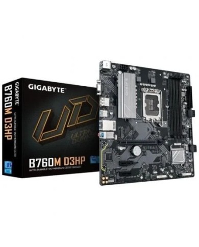 PLACA BASE GIGABYTE GA-B760M-D3HP VGA + HDMI + DP 4XDDR5 MATX