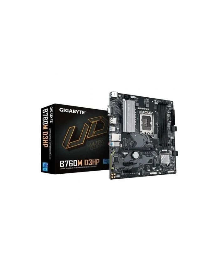 PLACA BASE GIGABYTE GA-B760M-D3HP VGA + HDMI + DP 4XDDR5 MATX