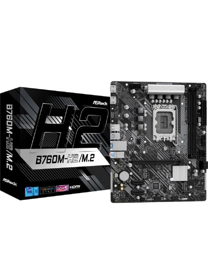 PLACA BASE ASROCK B760M-H 2XDDR5 MATX HDMI +DP