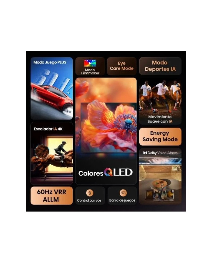 TELEVISOR HISENSE 50 QLED UHD 4K USB SMART TV WIFI BLUETOOTH HOTEL