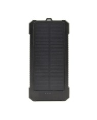 POWERBANK GEMBIRD SOLAR 10000MAH USB-C BLACK