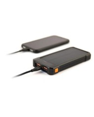 POWERBANK GEMBIRD SOLAR 10000MAH USB-C BLACK