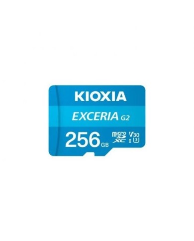 MEMORIA MICRO SD 256GB KIOXIA EXCERIA G2 U3 C10 + ADAPTADOR SD