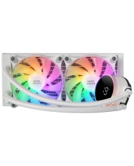 REFRIGERACION LIQUIDA CPU MARS GAMING RGB 240MM WHITE