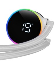 REFRIGERACION LIQUIDA CPU MARS GAMING RGB 240MM WHITE