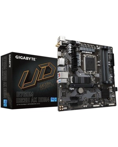 PLACA BASE GIGABYTE GA-B760-DS3H AX DDR4 HDMI + DP 4XDDR4 ATX