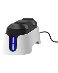 BASE DE CARGA TRUST GXT 228 PARA 2 MANDOS PS5 RGB BLACK/WHITE