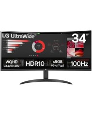 MONITOR LG PROFESIONAL 34 WQHD 100HZ CURVO ULTRAWIDE BLACK