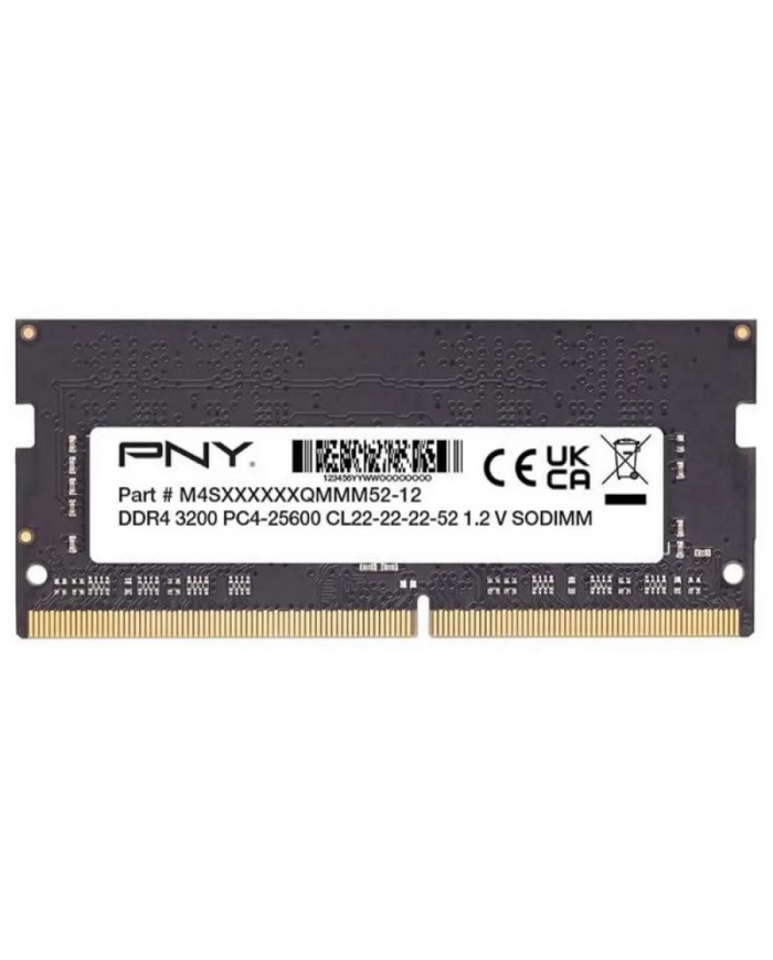 MEMORIA SODIMM 8GB PNY DDR4 3200MHZ BULK