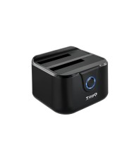 DOCK HDD TOOQ 3.5/2.5 SATA CLONE OTB USB 3.0 BLACK