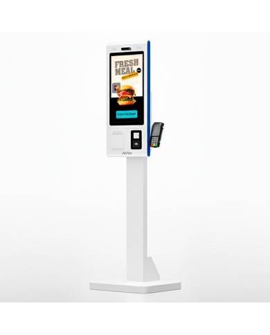 KIOSKO AUTOSERVICIO AVPOS SMARTLINE SUELO 27 I5 10TH/8GB/256GB/WIFI/PRINTER/2D/W11PRO WHITE