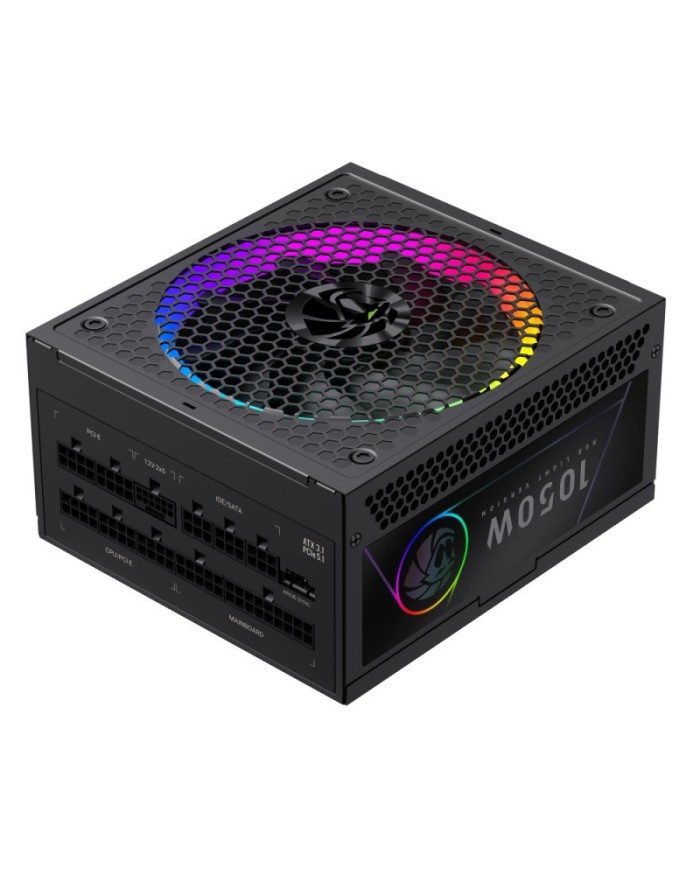 FUENTE DE ALIMENTACION GM RGB 1050W PRO FULL MODULAR 80+ GOLD ARGB