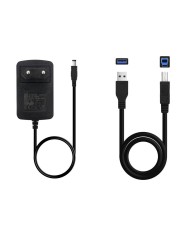 DOCK HDD TOOQ 3.5/2.5 SATA CLONE OTB USB 3.0 BLACK