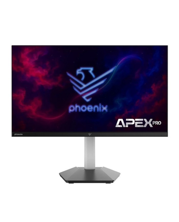 MONITOR GAMING PHOENIX APEX PRO 27 2K QHD 180HZ ERGONOMICO MULTIMEDIA LED HDMI DISPLAYPORT BLACK/WHITE