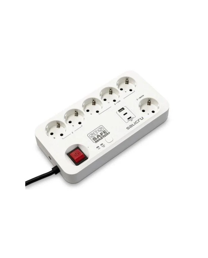 REGLETA SALICRU SPS SAFE MASTER+ 6 SCHUKO