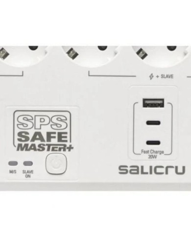 REGLETA SALICRU SPS SAFE MASTER+ 6 SCHUKO