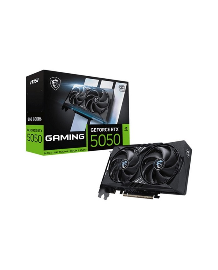 TARJETA DE VIDEO NVIDIA MSI RTX 5050 VENTUS 2X OC 8GB GDDR7 PCIE 5.0
