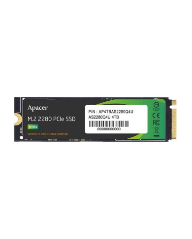 DISCO DURO SSD APACER AS2280Q4U 512GB NVME M.2 2280 PCIE 4.0 DISIPADOR