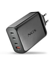 CARGADOR DE PORTATIL NGS BUD GAN 3XUSB-C/USB-A 240W BLACK