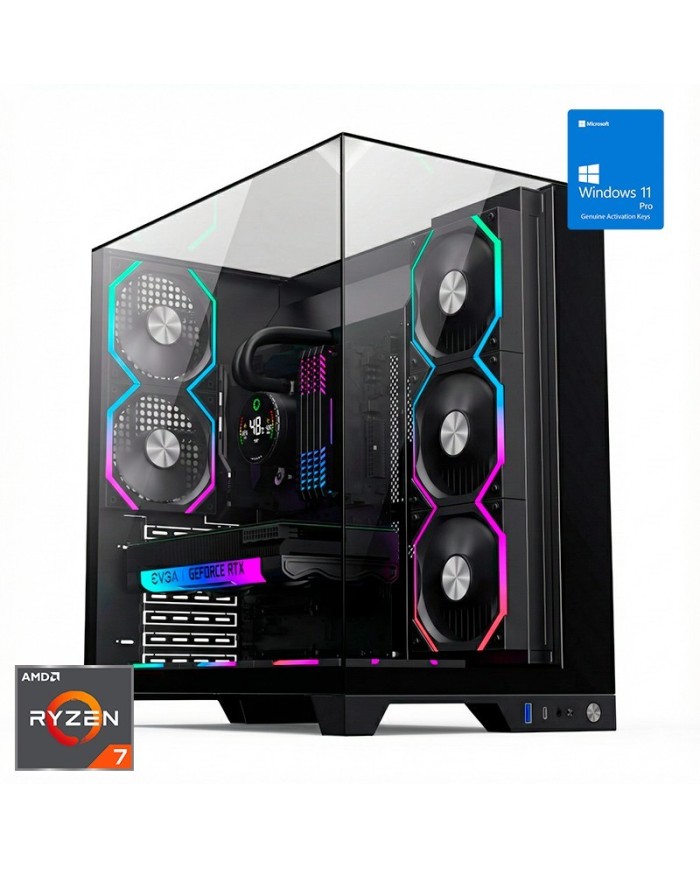 ORDENADOR GAMING INFINITY PRO RGB R7 9800X3D/32GB DDR5/SSD1TB NVME/WIFI/R.LIQ/800W/W11PRO