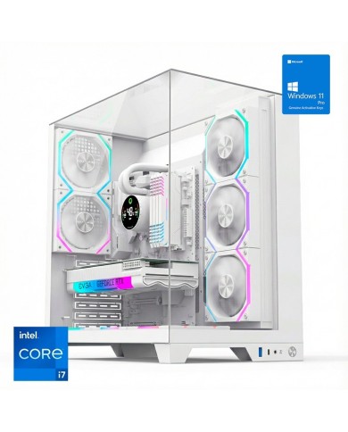ORDENADOR GAMING INFINITY PRO WHITE RGB I7 14700K/32GB/SSD1TB NVME/WIFI/R.LIQ/800W/W11PRO