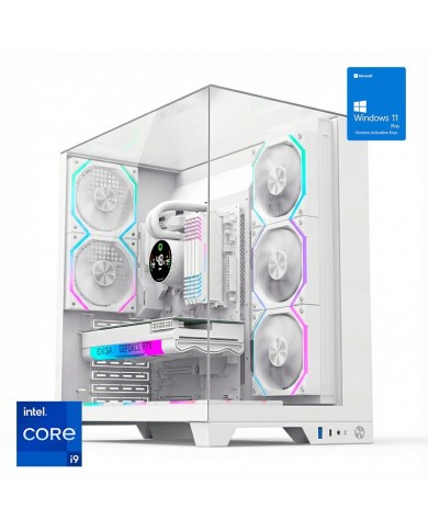 ORDENADOR GAMING INFINITY PRO WHITE RGB I9 14900K/32GB/SSD1TB NVME/WIFI/R.LIQ/800W/W11PRO