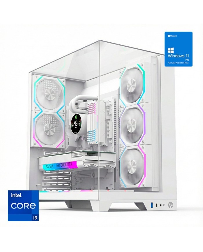ORDENADOR GAMING INFINITY PRO WHITE RGB I9 14900K/32GB/SSD1TB NVME/WIFI/R.LIQ/800W/W11PRO