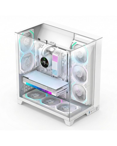 ORDENADOR GAMING INFINITY PRO WHITE RGB R7 9800X3D/32GB DDR5/SSD1TB NVME/WIFI/R.LIQ/800W