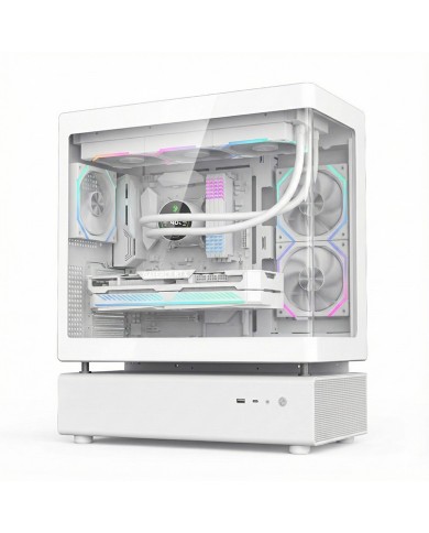 ORDENADOR GAMING N80 WHITE RGB I9 14900K/32G DDR5/SSD1TB NVME/WIFI/REF.LIQ/800W/W11PRO