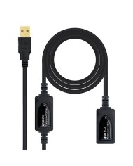 CABLE USB ALARGADOR AM/AH 10M AMPLIFICADOR NANOCABLE