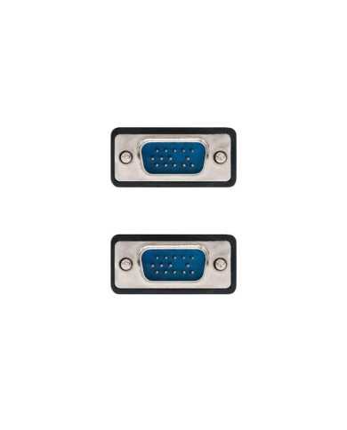 CABLE SVGA NANOCABLE HDB15M/HDB15M 10M 2 FERRITAS
