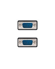 CABLE SVGA NANOCABLE HDB15M/HDB15M 10M 2 FERRITAS