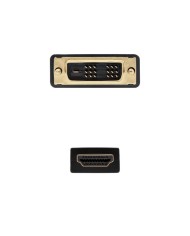CABLE DVI-HDMI NANOCABLE 18+1 M/AM 1.8M