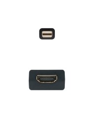ADAPTADOR NANOCABLE MINI DP A HDMI MINIDP/M-HDMI/H 15CM