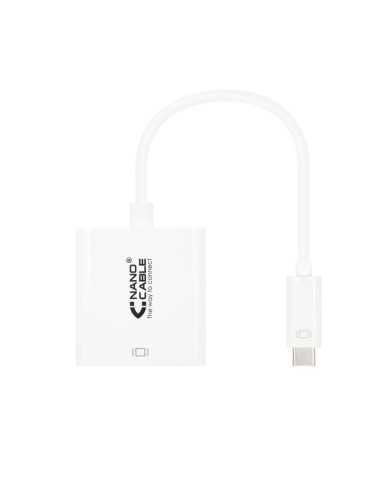 CABLE CONVERSOR NANOCABLE THUNDERBOLT USB-C C A HDMI 15CM WHITE