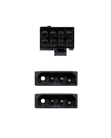 CABLE ALIMENTACION TARJETA GRAFICA NANOCABLE X2 MOLEX/M - 6+2 PIN/M 20CM