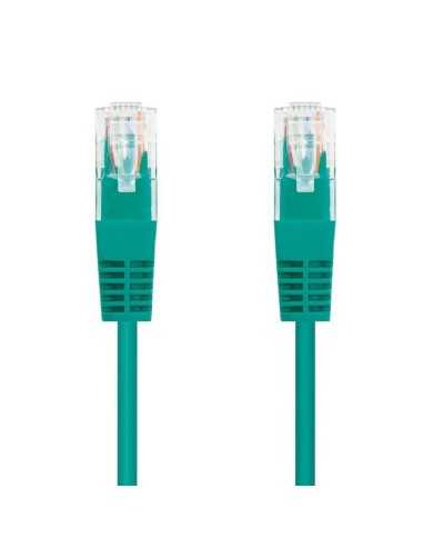 CABLE DE RED CAT.6 UTP 0.5M NANOCABLE GREEN