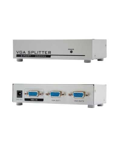 CONMUTADOR VGA NANOCABLE 2 MONITORES