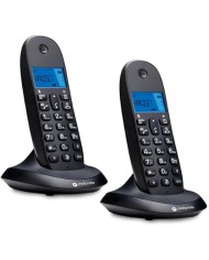 TELEFONO MOTOROLA C1002 CB+ DECT WIRELESS BLACK ( 2UD )