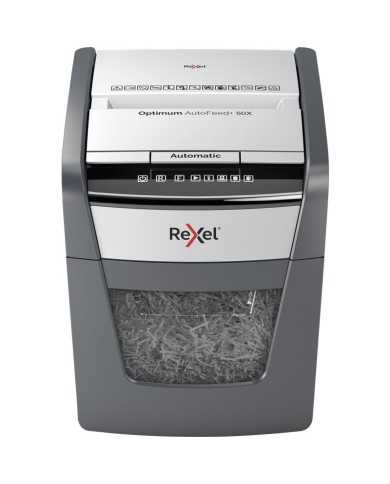 DESTRUCTORA REXEL OPTIMUM AUTOFEED+ 50X AUTOMATICA CONFETI