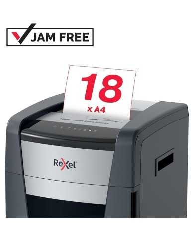 DESTRUCTORA REXEL MOMENTUM EXTRA XP418+ CORTE PARTICULAS