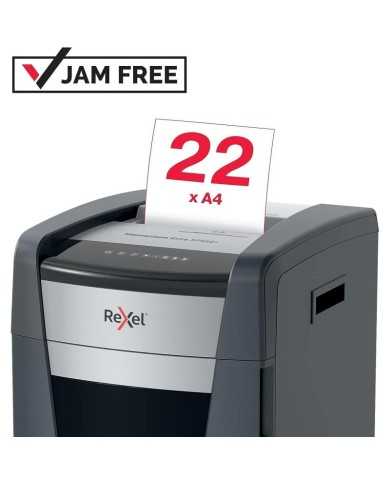 DESTRUCTORA REXEL MOMENTUM EXTRA XP422+ CORTE PARTICULAS