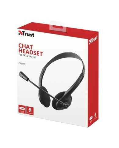 AURICULARES + MICROFONO TRUST PRIMO HEADSET