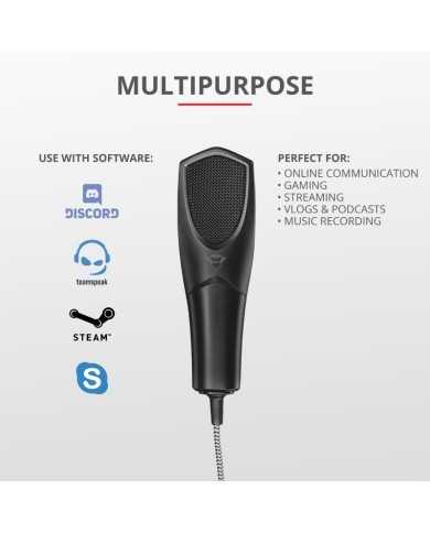 MICROFONO TRUST GXT 232 MANTIS STREAMING USB