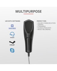MICROFONO TRUST GXT 232 MANTIS STREAMING USB