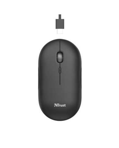RATON TRUST PUCK RECARGABLE WIRELESS BLUETOOH BLACK