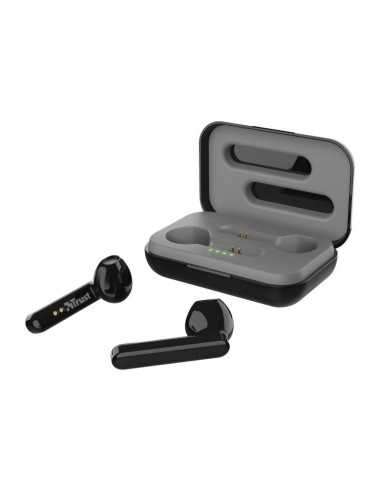 AURICULARES TRUST PRIMO TOUCH EARPHONES BLUETOOTH WIRELESS BLACK
